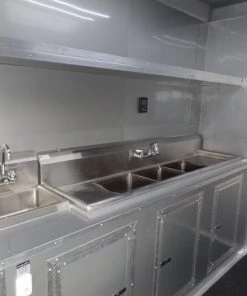 8.5' x 20' Black Concession Food Trailer 31 8.5' x 20' Black Concession Food Trailer -Cheap Concession Trailers Shop sam 0272 2 1