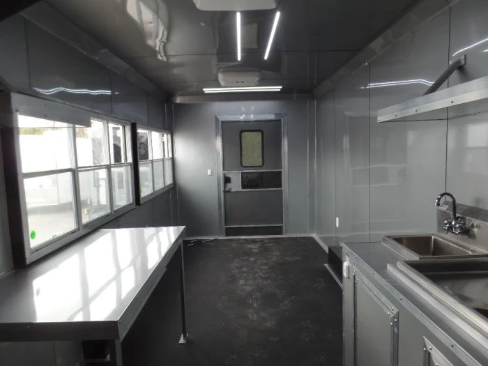 8.5' x 20' Black Concession Food Trailer With Appliances 7 8.5' x 20' Black Concession Food Trailer With Appliances - Image 7