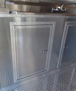 8.5' x 18' Concession Food Trailer Black With Appliances -Cheap Concession Trailers Shop sam 0283 1