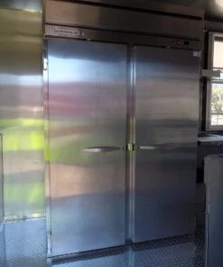 8.5' x 18' Concession Food Trailer Black With Appliances -Cheap Concession Trailers Shop sam 0285 1