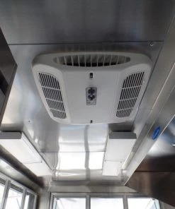 8.5' x 18' Concession Food Trailer Black With Appliances -Cheap Concession Trailers Shop sam 0293 1