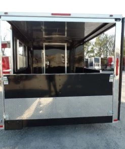8.5' x 20' Concession Food Trailer Porch Style BBQ -Cheap Concession Trailers Shop sam 0306