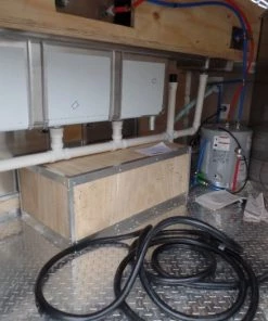 8.5' x 16' Food Concession Trailer Indigo Blue -Cheap Concession Trailers Shop sam 0381 1