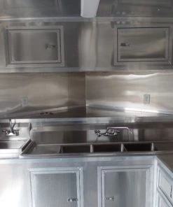 8.5' x 16' Food Concession Trailer Indigo Blue -Cheap Concession Trailers Shop sam 0394 1