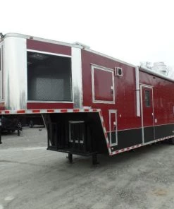 8.5' x 40' Concession Food Gooseneck Trailer -Cheap Concession Trailers Shop sam 0397 1