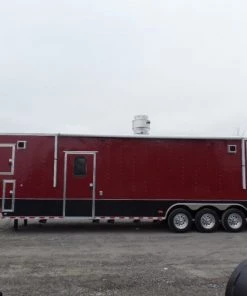 8.5' x 40' Concession Food Gooseneck Trailer -Cheap Concession Trailers Shop sam 0398 1