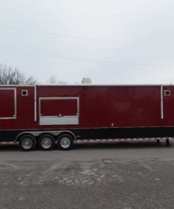 8.5' x 40' Concession Food Gooseneck Trailer -Cheap Concession Trailers Shop sam 0401 1