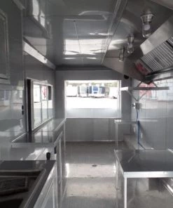 8.5' x 40' Concession Food Gooseneck Trailer -Cheap Concession Trailers Shop sam 0414 1