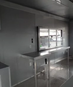 8.5' x 40' Concession Food Gooseneck Trailer -Cheap Concession Trailers Shop sam 0415 1