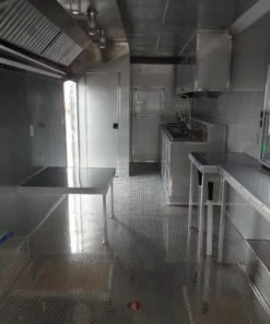 8.5' x 40' Concession Food Gooseneck Trailer -Cheap Concession Trailers Shop sam 0420 1