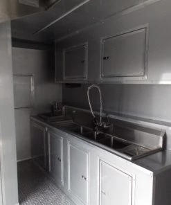 8.5' x 40' Concession Food Gooseneck Trailer -Cheap Concession Trailers Shop sam 0423 1