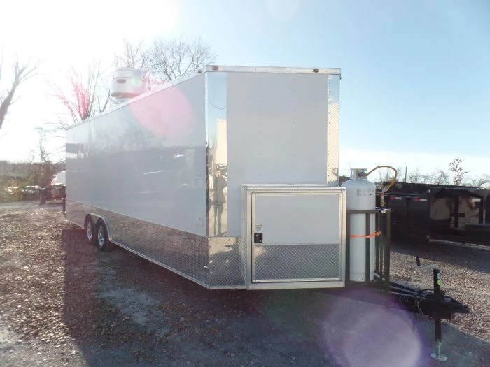 8.5' x 24' White Concession Food Trailer With Appliances 17 8.5' x 24' White Concession Food Trailer With Appliances - Image 17