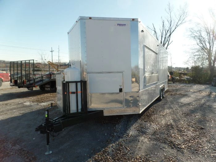 8.5' x 24' White Concession Food Trailer With Appliances 12 8.5' x 24' White Concession Food Trailer With Appliances - Image 12