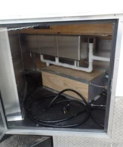 8.5' x 24' White V-Nose Concession Food Trailer -Cheap Concession Trailers Shop sam 0440 2