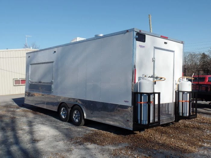 8.5' x 24' White Concession Food Trailer With Appliances 11 8.5' x 24' White Concession Food Trailer With Appliances - Image 11