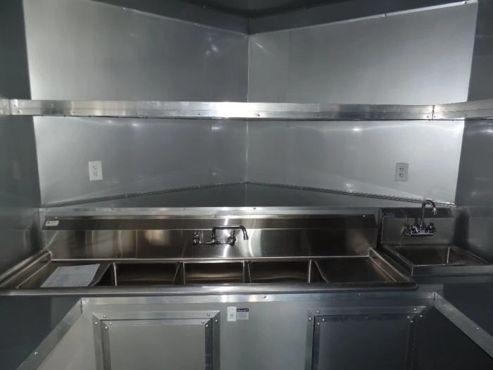 8.5' x 24' White Concession Food Trailer With Appliances 16 8.5' x 24' White Concession Food Trailer With Appliances - Image 16