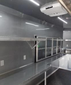 8.5' x 24' White Concession Food Trailer With Appliances 23 8.5' x 24' White Concession Food Trailer With Appliances -Cheap Concession Trailers Shop sam 0443 1