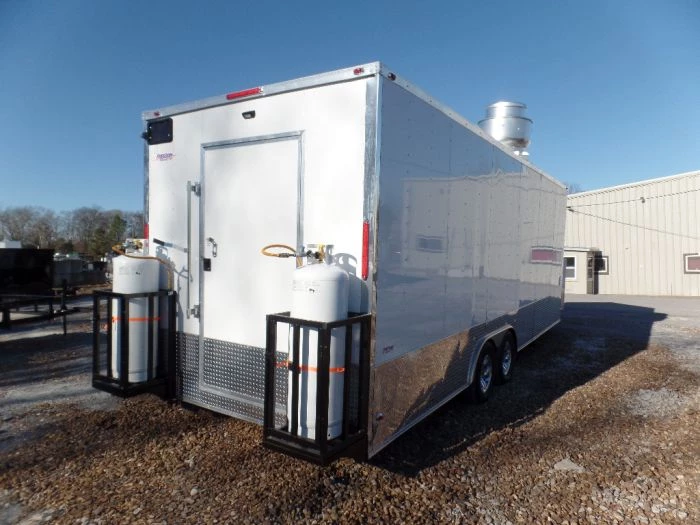 8.5' x 24' White Concession Food Trailer With Appliances 5 8.5' x 24' White Concession Food Trailer With Appliances - Image 5