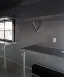 8.5' x 24' Concession Food Trailer Black BBQ Catering -Cheap Concession Trailers Shop sam 0470 1