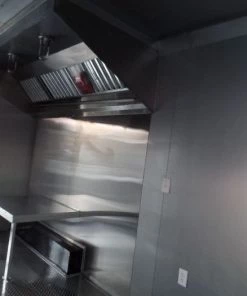 8.5' x 24' Concession Food Trailer Black BBQ Catering -Cheap Concession Trailers Shop sam 0474 1