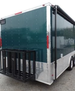 8.5' x 24' Concession Food Trailer Emerald Green 35 8.5' x 24' Concession Food Trailer Emerald Green -Cheap Concession Trailers Shop sam 0481 1