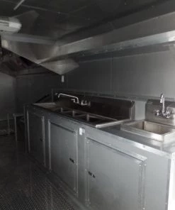 8.5' x 24' Concession Food Trailer Emerald Green 45 8.5' x 24' Concession Food Trailer Emerald Green -Cheap Concession Trailers Shop sam 0492 1