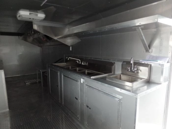 8.5' x 24' Concession Food Trailer Emerald Green 20 8.5' x 24' Concession Food Trailer Emerald Green - Image 20