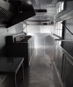 8.5' x 24' Concession Food Trailer Emerald Green 38 8.5' x 24' Concession Food Trailer Emerald Green -Cheap Concession Trailers Shop sam 0495