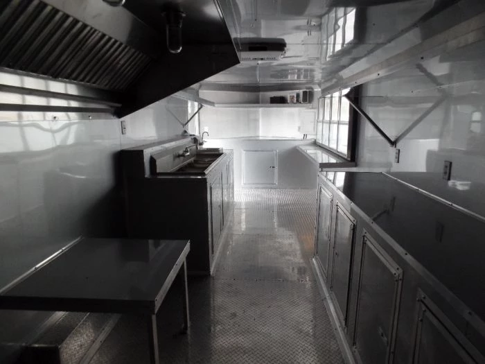 8.5' x 24' Concession Food Trailer Emerald Green 13 8.5' x 24' Concession Food Trailer Emerald Green - Image 13