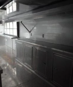 8.5' x 24' Concession Food Trailer Emerald Green 33 8.5' x 24' Concession Food Trailer Emerald Green -Cheap Concession Trailers Shop sam 0497