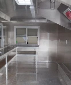 8.5' x 16' Food Concession Trailer Indigo Blue -Cheap Concession Trailers Shop sam 0503