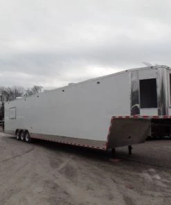 8.5' x 48' Concession Trailer White Food Event Catering 24 8.5' x 48' Concession Trailer White Food Event Catering -Cheap Concession Trailers Shop sam 0520