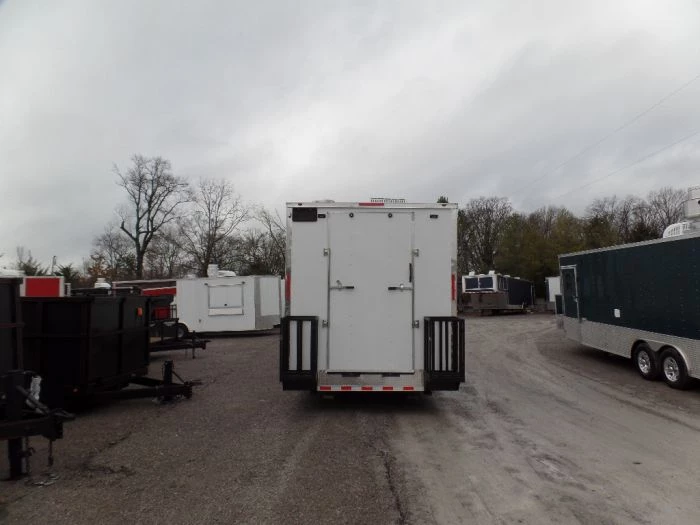 8.5' x 48' Concession Trailer White Food Event Catering 16 8.5' x 48' Concession Trailer White Food Event Catering - Image 16