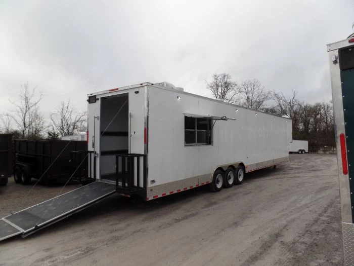 8.5' x 48' Concession Trailer White Food Event Catering 17 8.5' x 48' Concession Trailer White Food Event Catering - Image 17