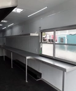 8.5' x 48' Concession Trailer White Food Event Catering 27 8.5' x 48' Concession Trailer White Food Event Catering -Cheap Concession Trailers Shop sam 0530