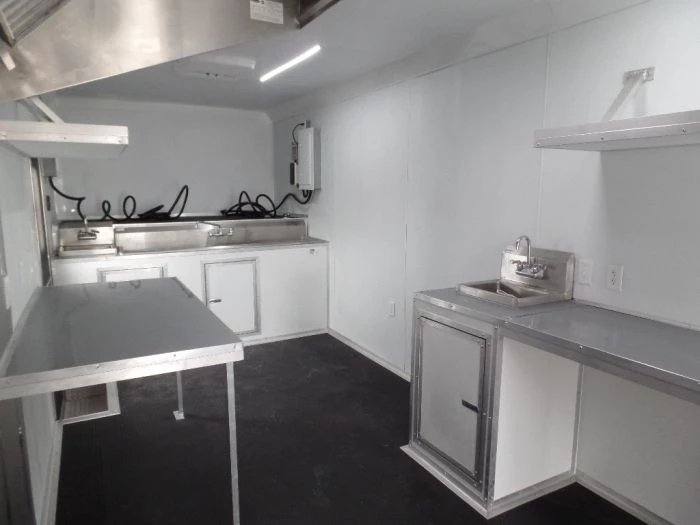 8.5' x 48' Concession Trailer White Food Event Catering 19 8.5' x 48' Concession Trailer White Food Event Catering - Image 19