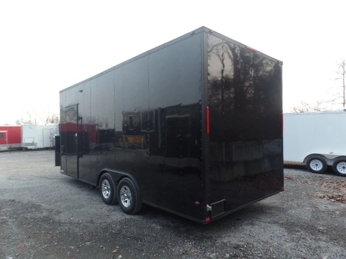 8.5' x 20' Black Concession Food Trailer 17 8.5' x 20' Black Concession Food Trailer - Image 17