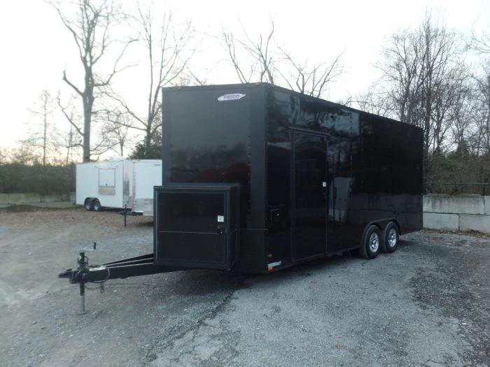 8.5' x 20' Black Concession Food Trailer 15 8.5' x 20' Black Concession Food Trailer - Image 15