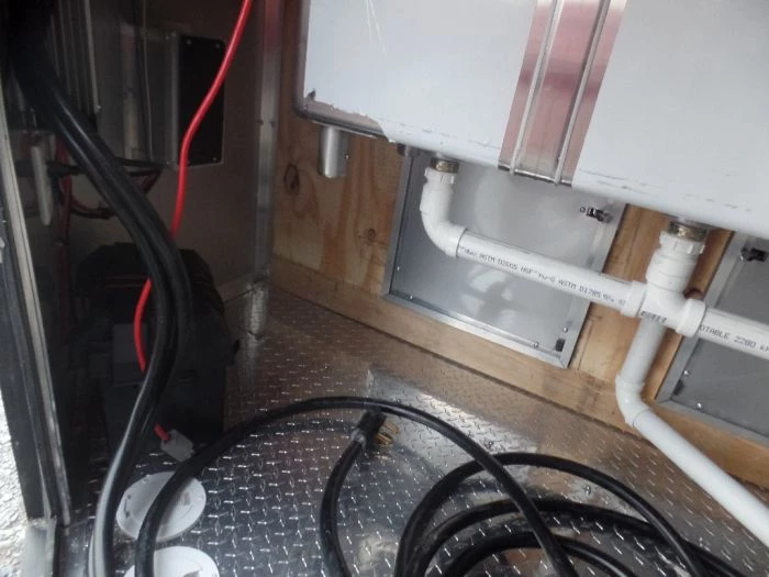 8.5' x 20' Black Concession Food Trailer 16 8.5' x 20' Black Concession Food Trailer - Image 16