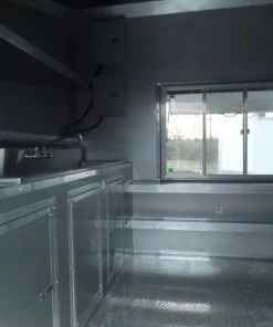 8.5' x 20' Black Concession Food Trailer 32 8.5' x 20' Black Concession Food Trailer -Cheap Concession Trailers Shop sam 0596 1