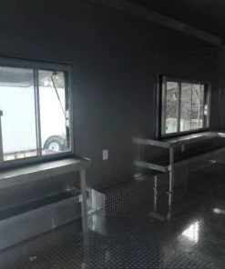 8.5' x 20' Black Concession Food Trailer 48 8.5' x 20' Black Concession Food Trailer -Cheap Concession Trailers Shop sam 0598 1