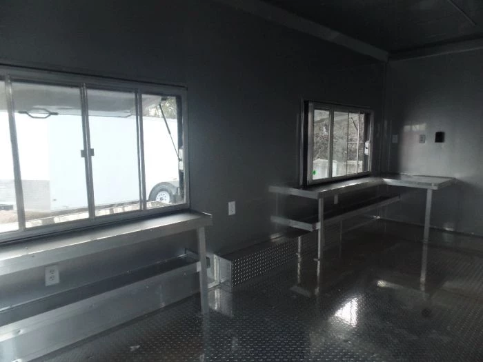 8.5' x 20' Black Concession Food Trailer 23 8.5' x 20' Black Concession Food Trailer - Image 23