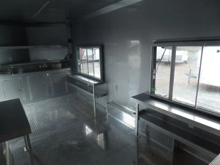 8.5' x 20' Black Concession Food Trailer 22 8.5' x 20' Black Concession Food Trailer - Image 22