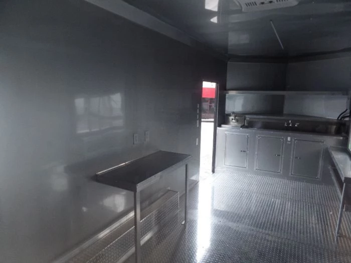 8.5' x 20' Black Concession Food Trailer 18 8.5' x 20' Black Concession Food Trailer - Image 18