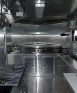 8.5' x 16' White Concession Food Trailer With Appliances -Cheap Concession Trailers Shop sam 0623