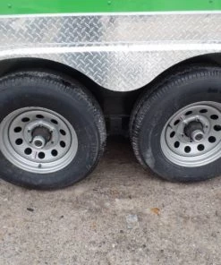 8.5' x 18' Lime Green Mexican Concession Food Trailer -Cheap Concession Trailers Shop sam 0683 2