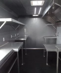 8.5' x 18' Lime Green Mexican Concession Food Trailer -Cheap Concession Trailers Shop sam 0685 2