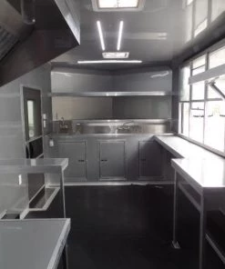 8.5' x 18' Lime Green Mexican Concession Food Trailer -Cheap Concession Trailers Shop sam 0691 2