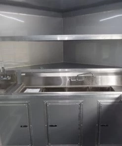 8.5' x 18' Lime Green Mexican Concession Food Trailer -Cheap Concession Trailers Shop sam 0693 2