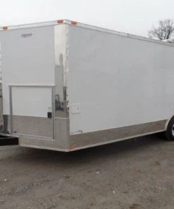 8.5' x 22' Concession Trailer White BBQ Vending 45 8.5' x 22' Concession Trailer White BBQ Vending -Cheap Concession Trailers Shop sam 0697